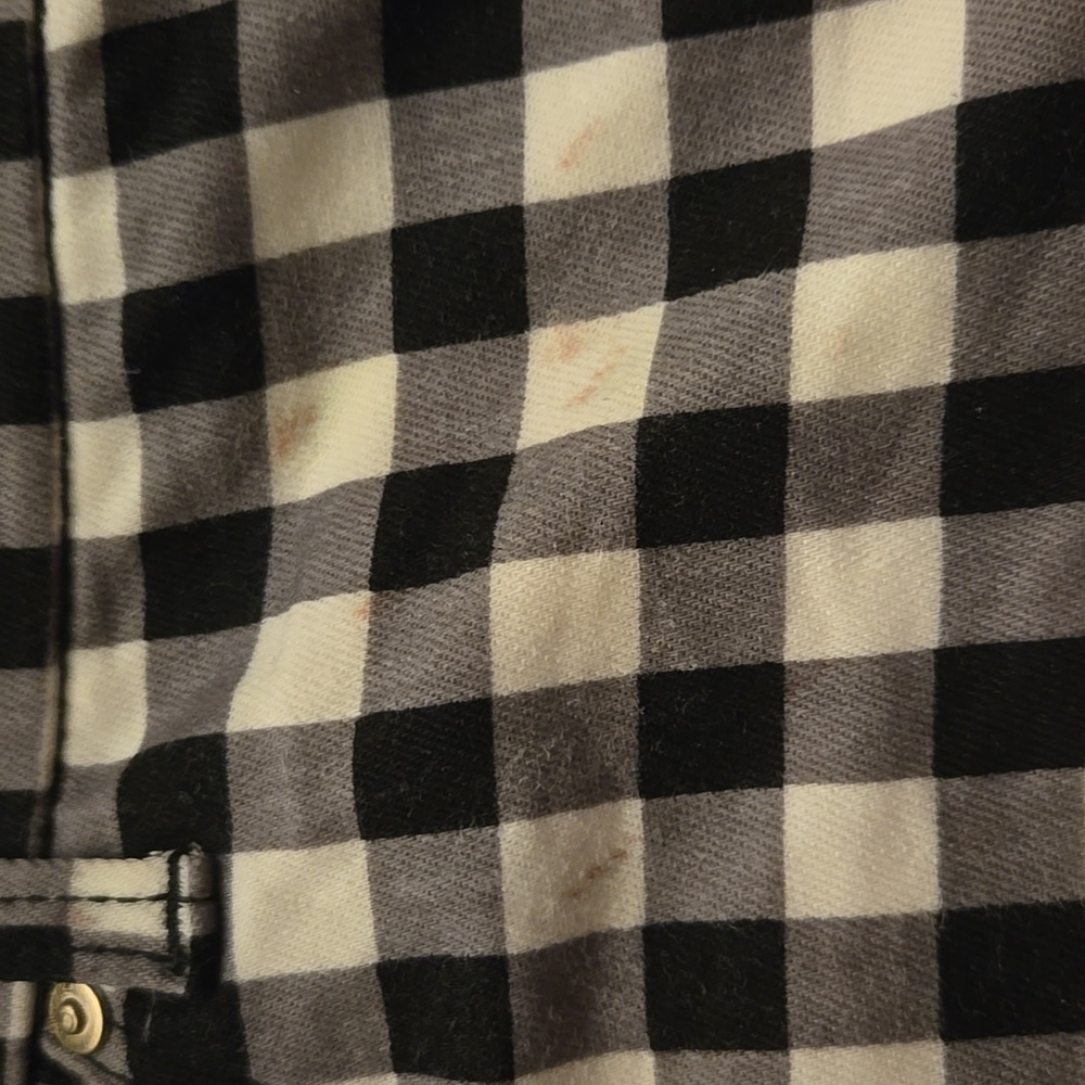 Chico's Black and White Checkered/gingham Chinos - Picture 9 of 10